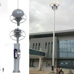 Auto Lifting Airport LED High Mast Lighting system in Bangladesh