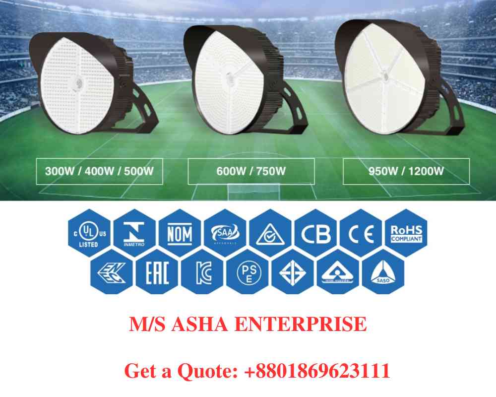 Stadium High Mast LED Flood Lighting Systems Price in Bangladesh