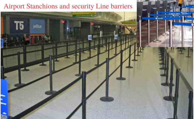 Airport Stanchions and security Line barriers in Bangladesh