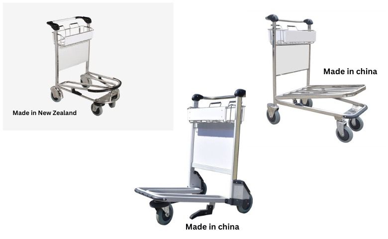 Best Quality airport luggage trolley price in Bangladesh