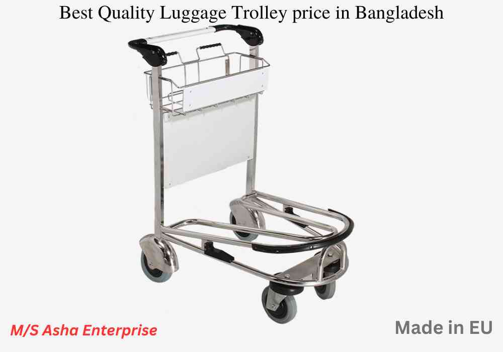 High Quality Airport Luggage Trolley price in Bangladesh