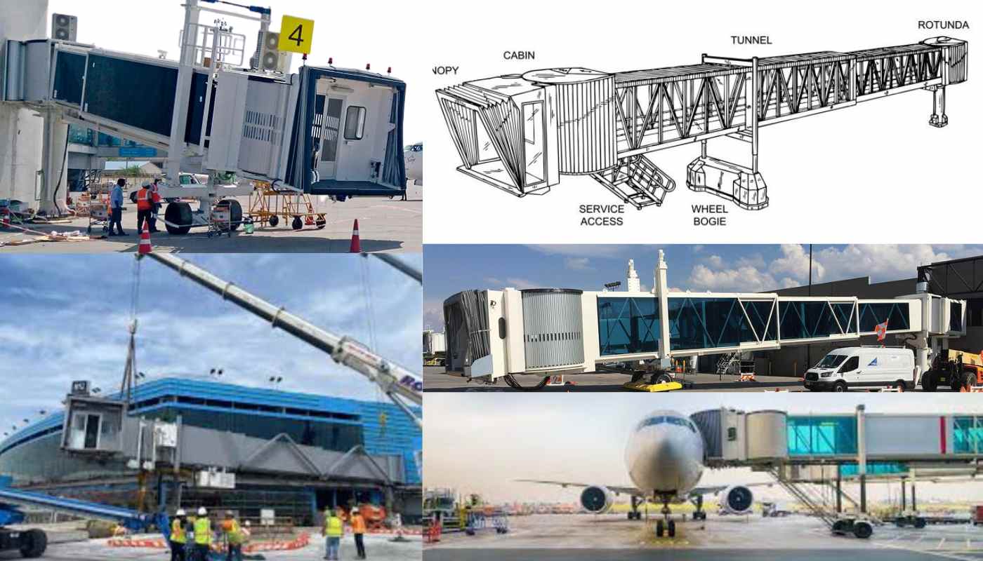 Airport Passenger Boarding Bridge Manufacturing Process in Japan